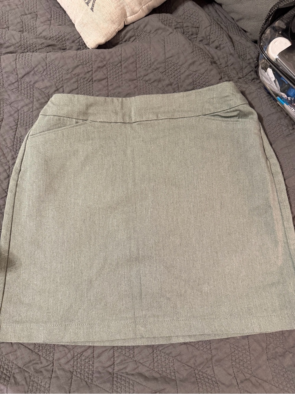 croft & barrow Olive Green Pencil Skirt